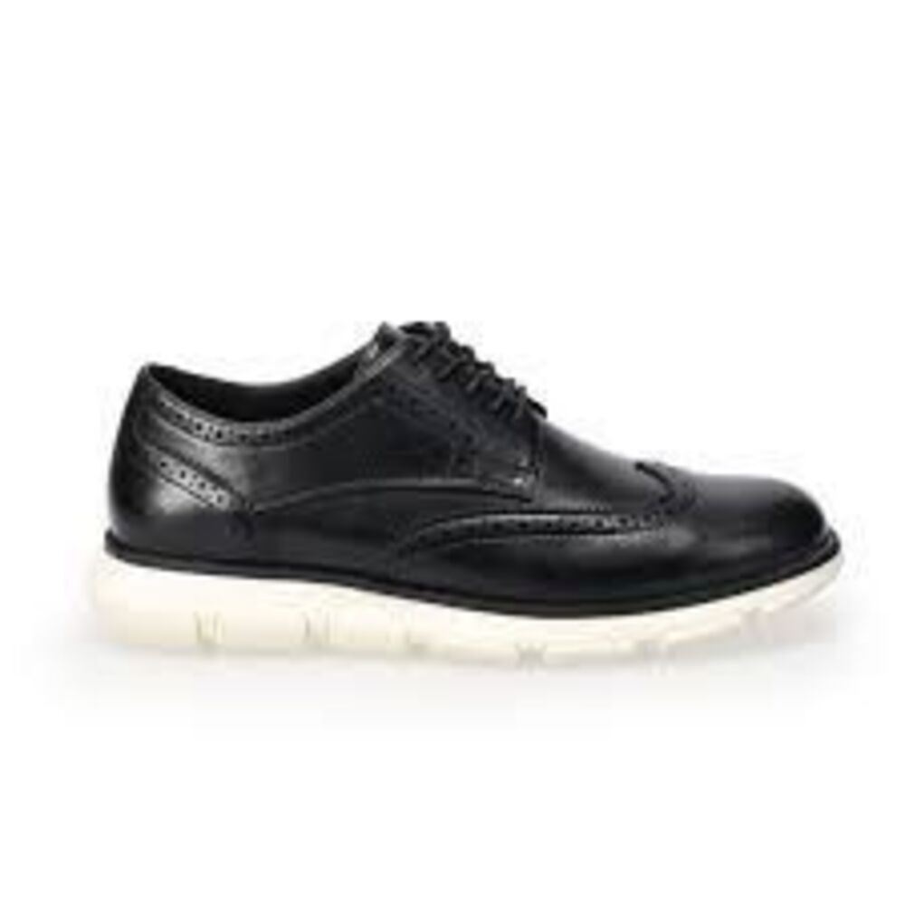 Sonoma Mens Size 13 Morantt Wingtip Dress Sneakers Black White Office Casual NWT